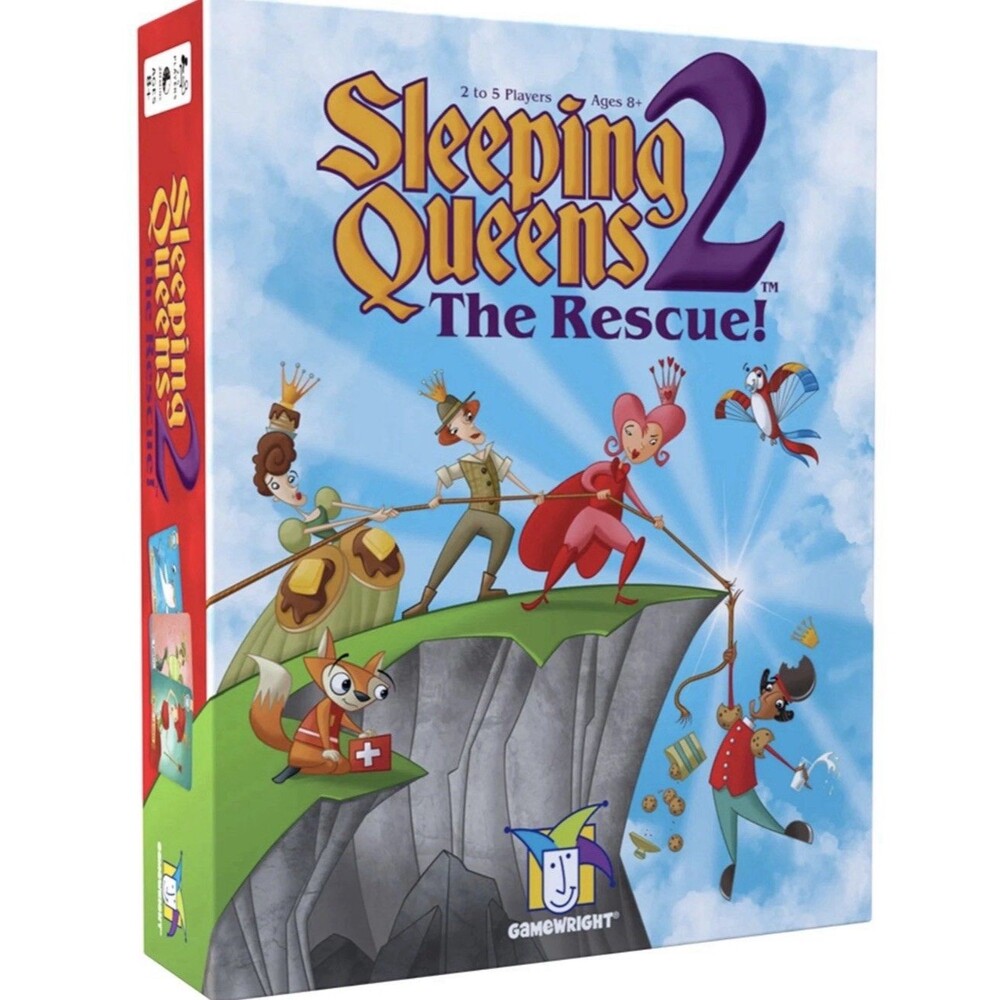 Sleeping Queens 2 The Rescue! Gamewright Card Game Complete Wizard Witch Queens